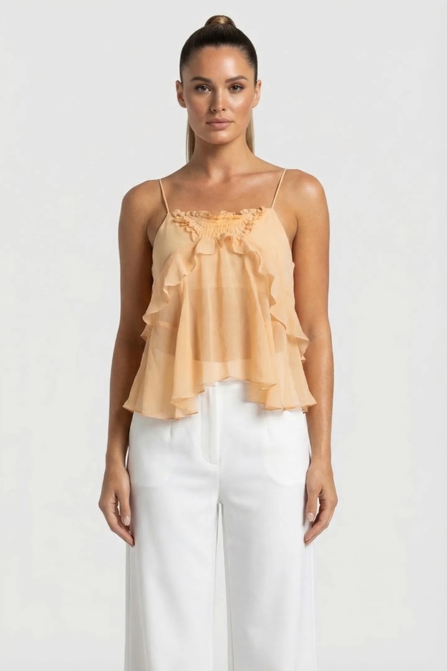 NWT Isabel Marant Tamila Blouse Sunshine Sz 2